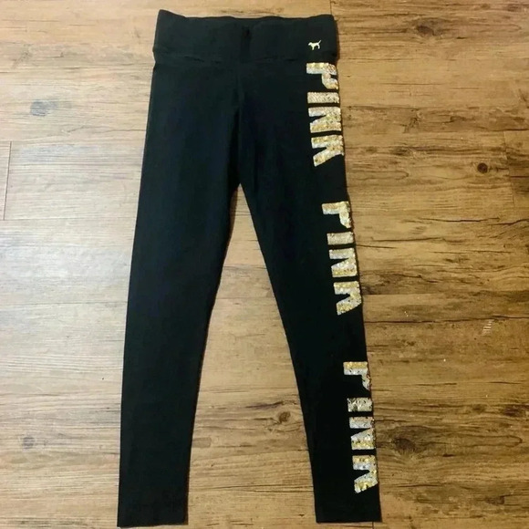 PINK VS BLING  TSHIRT/ LEGGINGS OUTFIT SET S - Picture 6 of 7